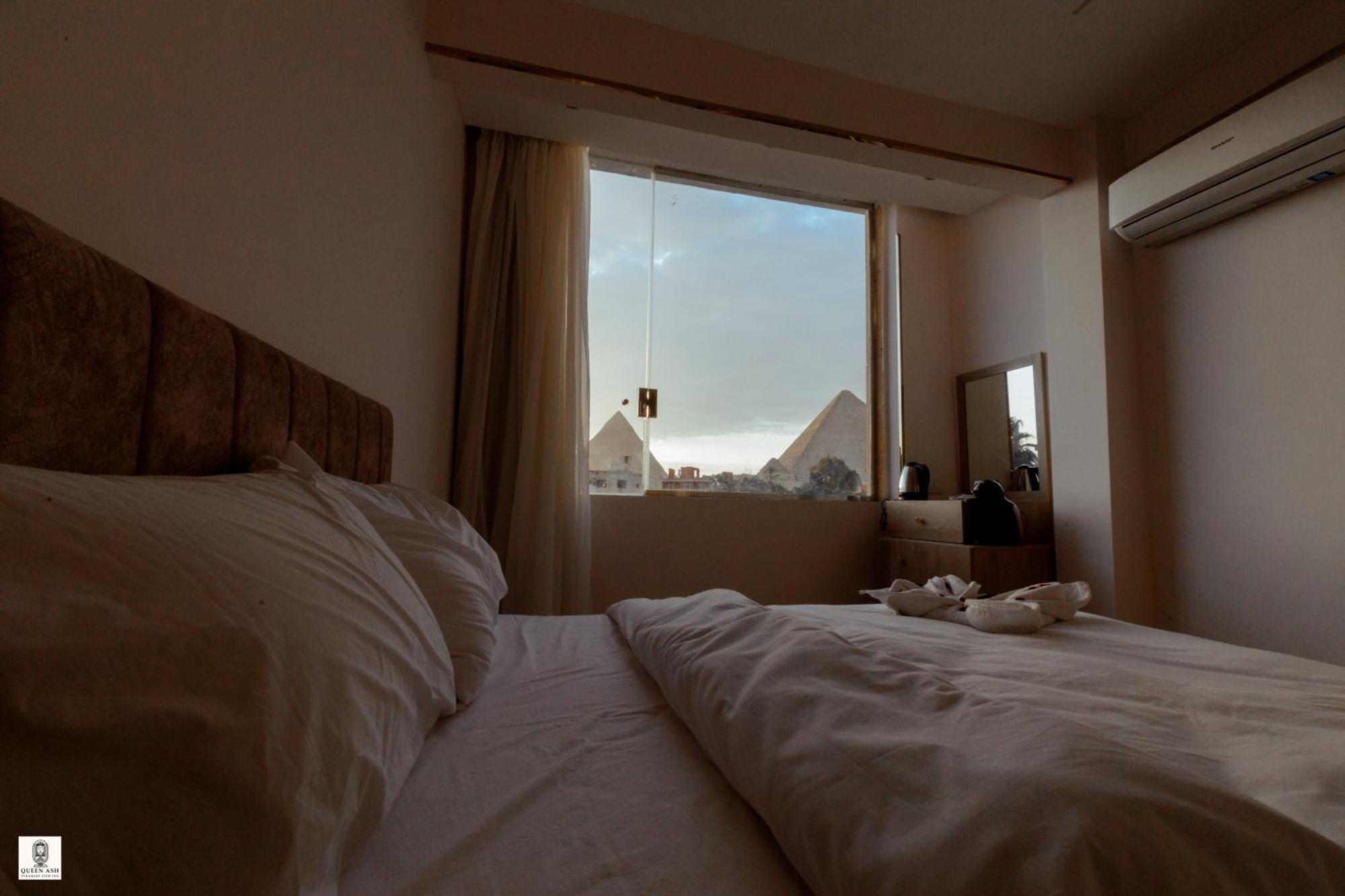 Queen Ash Pyramid View Inn Kafret el-Gabal 외부 사진