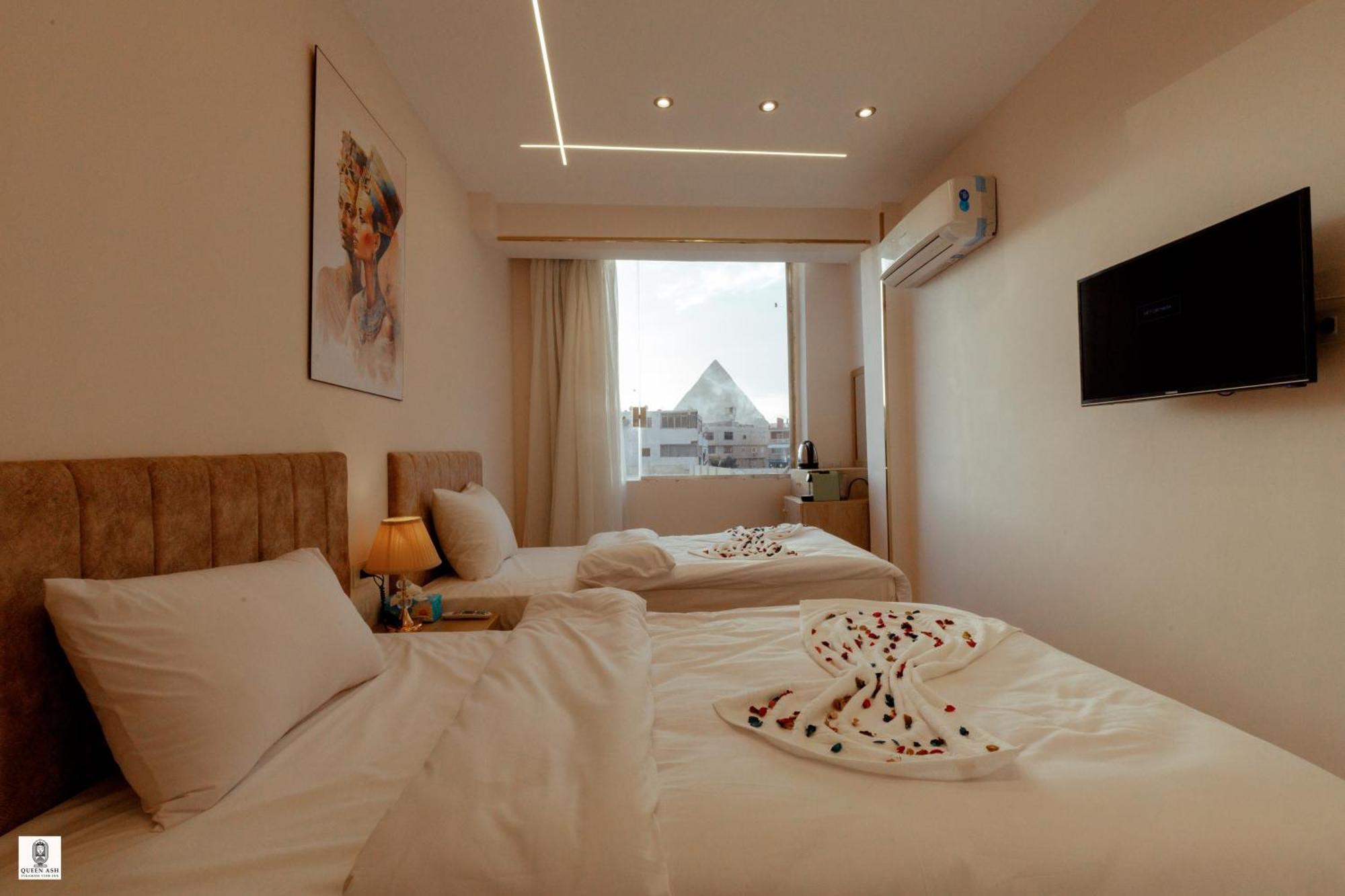Queen Ash Pyramid View Inn Kafret el-Gabal 외부 사진