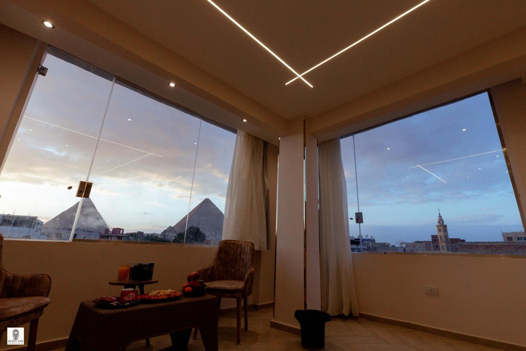 Queen Ash Pyramid View Inn Kafret el-Gabal 외부 사진