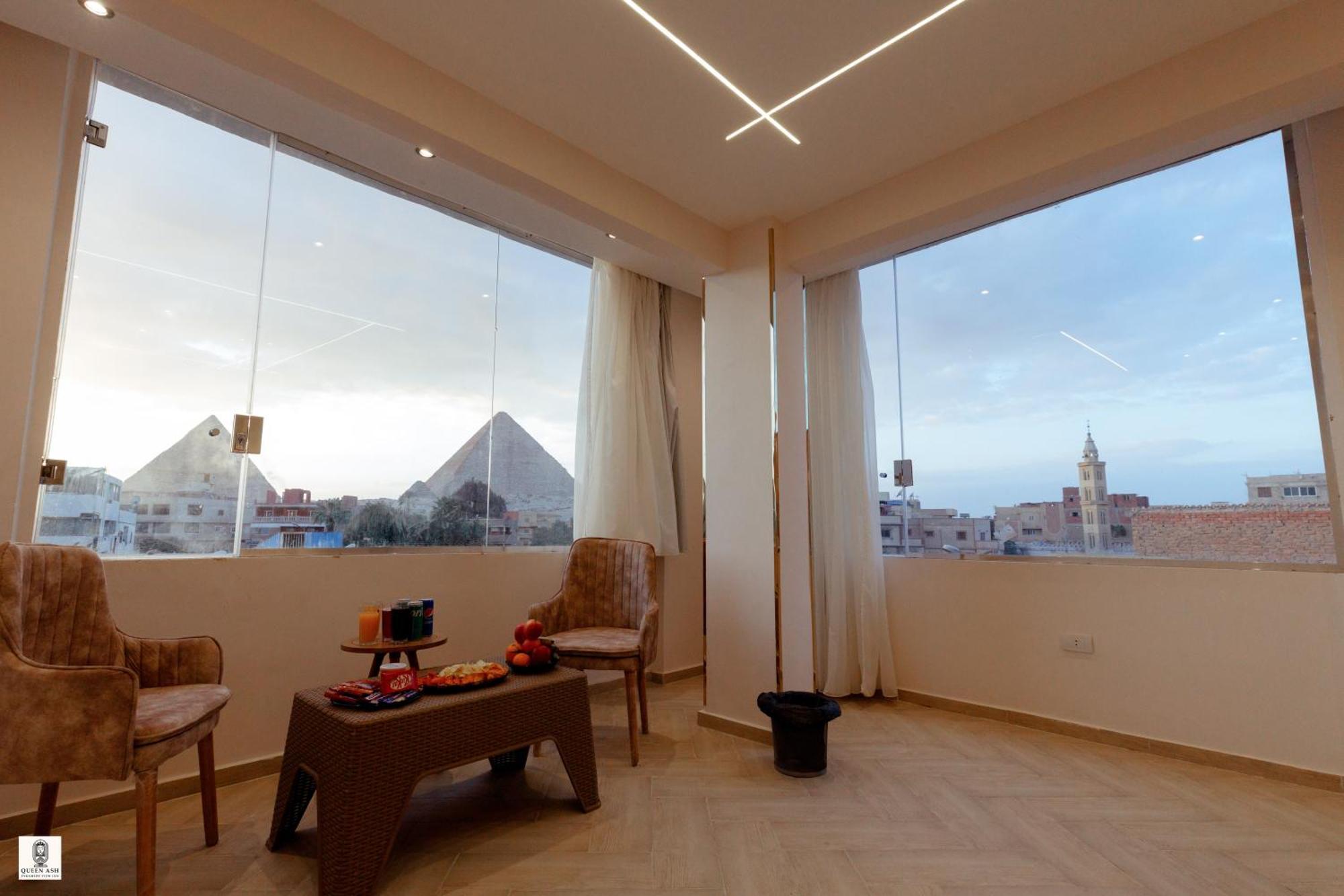 Queen Ash Pyramid View Inn Kafret el-Gabal 외부 사진
