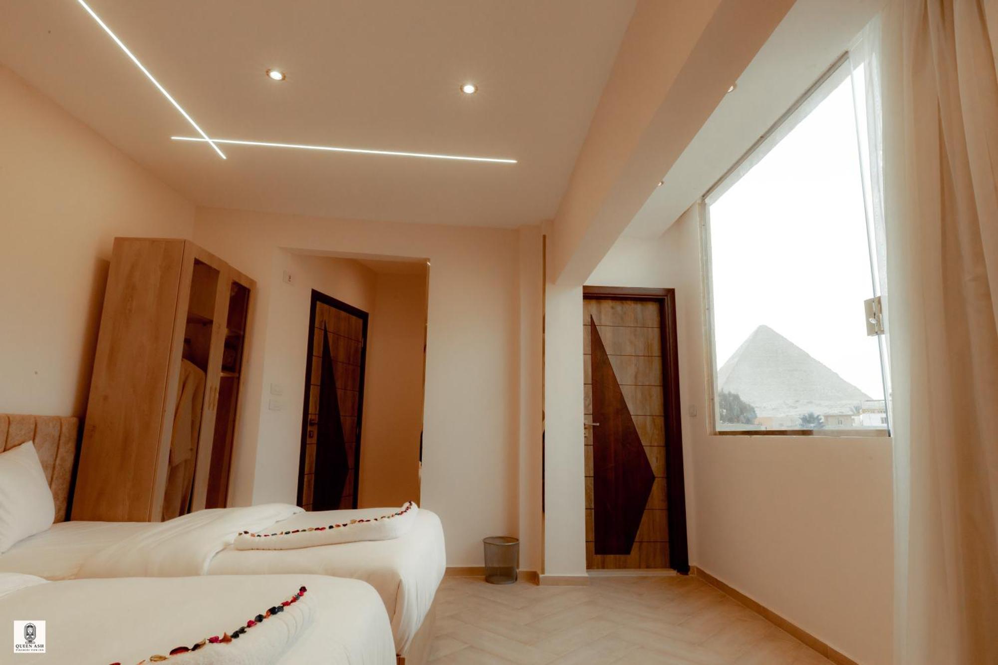 Queen Ash Pyramid View Inn Kafret el-Gabal 외부 사진