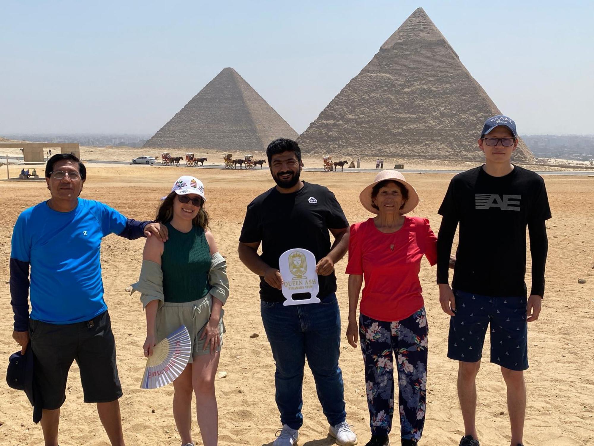 Queen Ash Pyramid View Inn Kafret el-Gabal 외부 사진