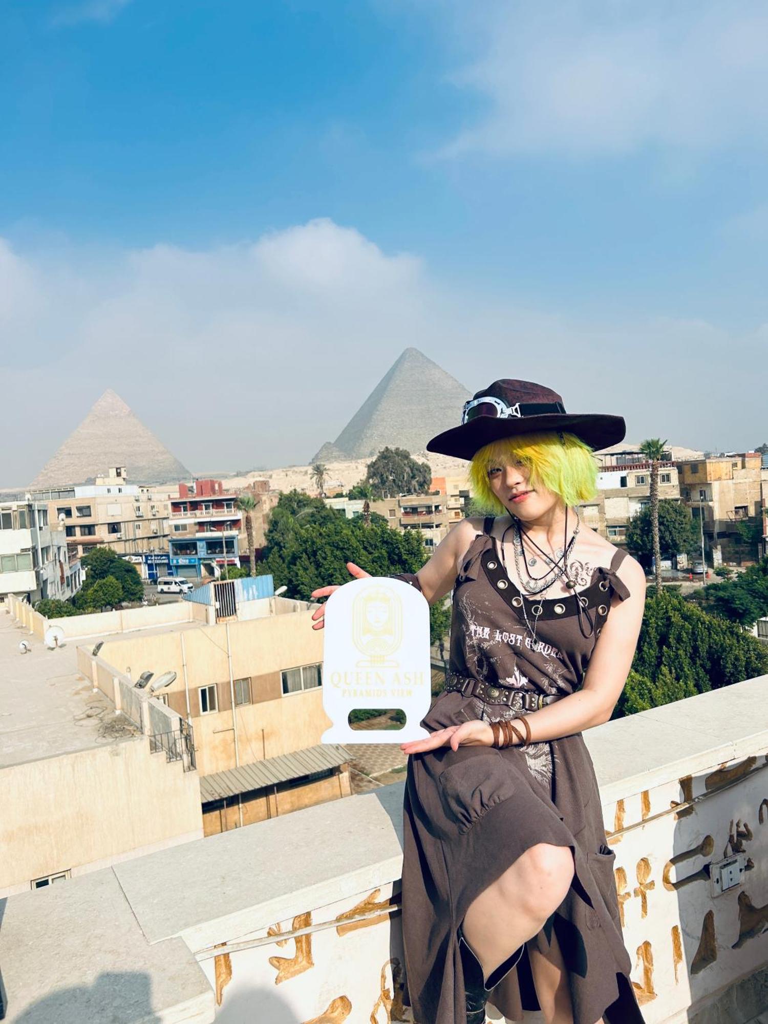 Queen Ash Pyramid View Inn Kafret el-Gabal 외부 사진